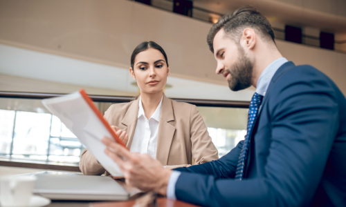 An attorney negotiating with an insurance company.